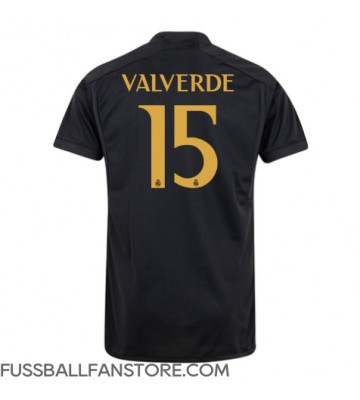 Real Madrid Federico Valverde #15 Replik 3rd trikot 2023-24 Kurzarm